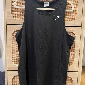 Gymshark Men's Black Tank Top